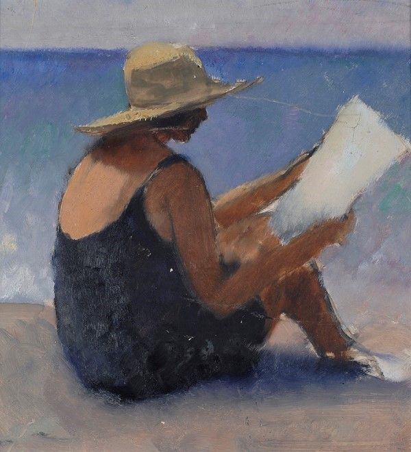 Marisa Mori - La lettura sulla spiaggia