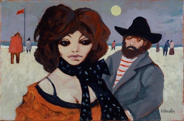 Fausto Maria Liberatore - Figure sulla spiaggia