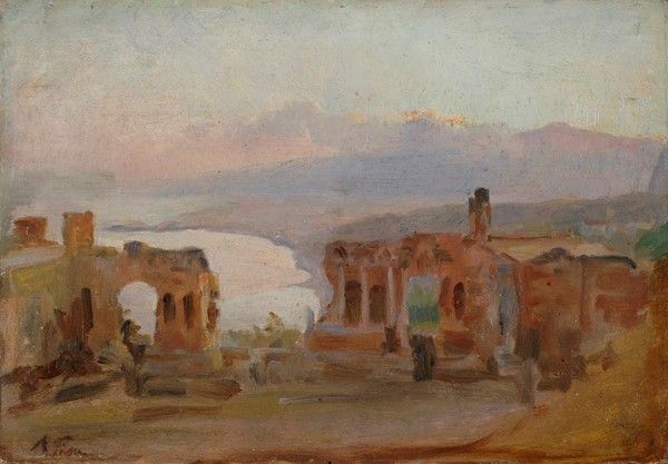 Alberto Pisa - Visione di ruderi