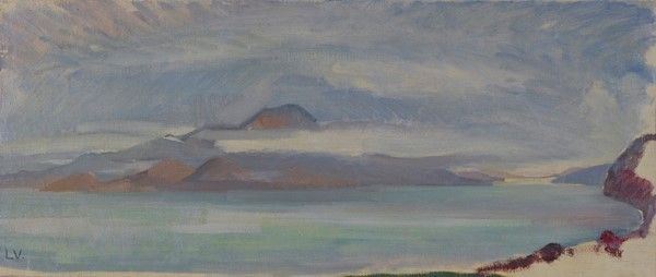 Attr. a Enrico Ludolf Verworner - Paesaggio