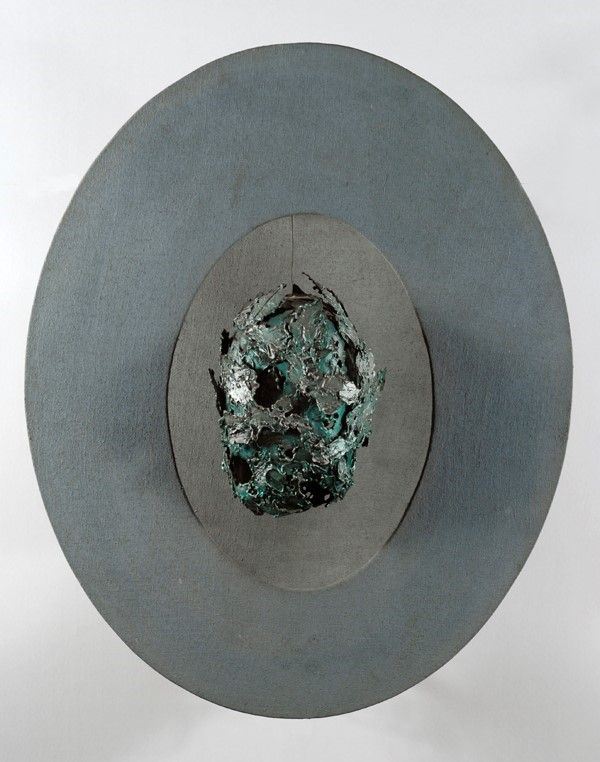 Andrea Raccagni : Immagine cosmica sospesa  - Metallo e tessuto dipinto - Asta Autori dell'800-900, Moderni e Contemporanei, Grafica ed Edizioni - I - Galleria Pananti Casa d'Aste