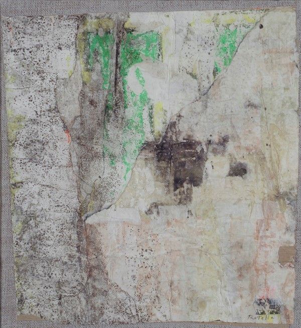 Mimmo Rotella : Ready made  (1996)  - Tecnica mista su carta - Asta Autori dell'800-900, Moderni e Contemporanei, Grafica ed Edizioni - I - Galleria Pananti Casa d'Aste