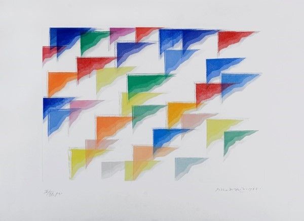 Piero Dorazio - Senza titolo