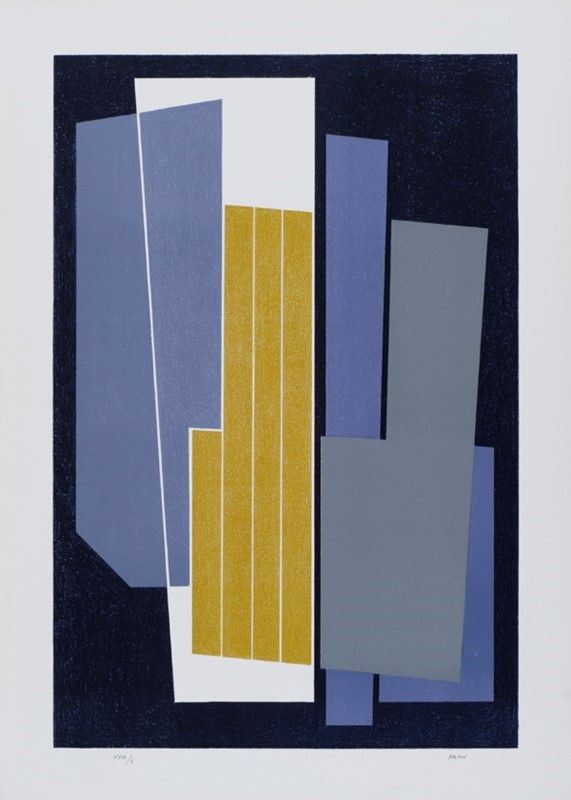 Gualtiero Nativi : Composizione  - Litografia - Asta Autori dell'800-900, Moderni e Contemporanei, Grafica ed Edizioni - I - Galleria Pananti Casa d'Aste
