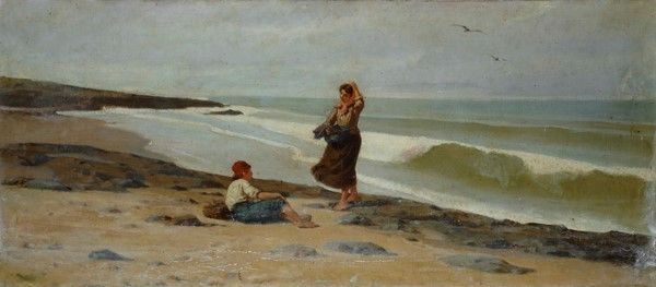 Figure sulla spiaggia a Castiglioncello