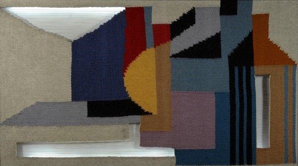 da Corrado Cagli : Senza titolo  (1971)  - Arazzo - Asta Autori del XIX e XX sec. - I - Galleria Pananti Casa d'Aste