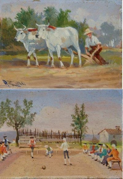 Gioco delle Bocce; Aratura