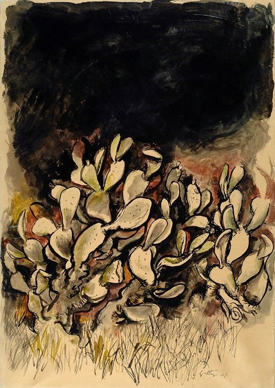 Renato Guttuso - Cactus