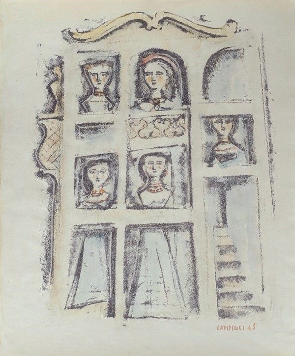 Massimo Campigli - Frontale 1