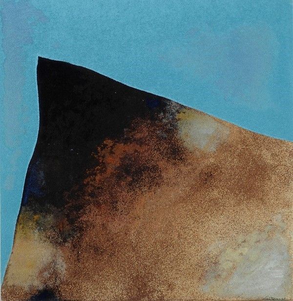 Giuseppe Santomaso : Senza titolo  (1973)  - Tecnica mista su tavola - Auction Autori dell'800-900, Moderni e Contemporanei, Grafica ed Edizioni - I - Galleria Pananti Casa d'Aste