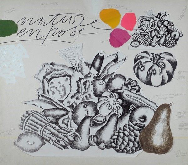 Concetto Pozzati - Nature en pose
