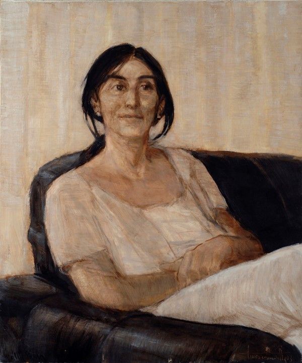 Americo Mazzotta : Ritratto di donna  (2003)  - Olio su tela - Auction STORART: Dipinti, oggetti, arredi dal XVII al XX sec. - II - Galleria Pananti Casa d'Aste