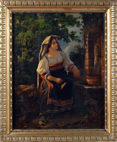 Contadina alla Fonte