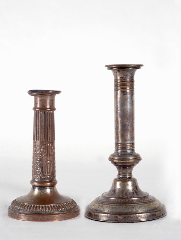 Due candelieri  - Asta Antiquariato - mobili, dipinti e oggetti di arredo - Galleria Pananti Casa d'Aste
