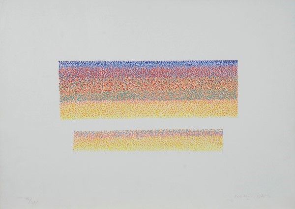 Piero Dorazio : Senza titolo  (1975)  - Acquatinta - Auction STORART: Dipinti, oggetti, arredi dal XVII al XX sec. - II - Galleria Pananti Casa d'Aste