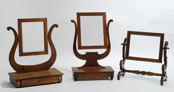 Tre specchiere da tavolo