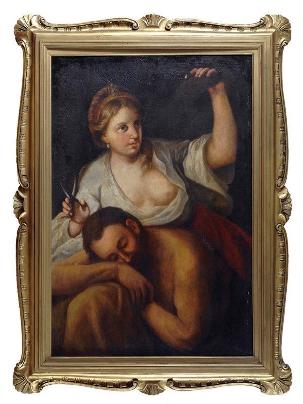 Scuola Emiliana, fine XVII sec. - Giuditta e Oloferne