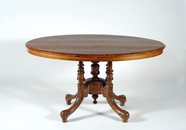 Tavolino ovale  - Asta Antiquariato - mobili, dipinti e oggetti di arredo - Galleria Pananti Casa d'Aste
