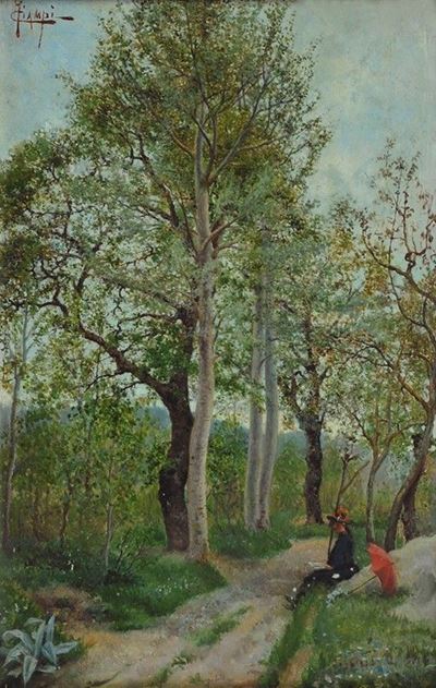 Paesaggio con Figura