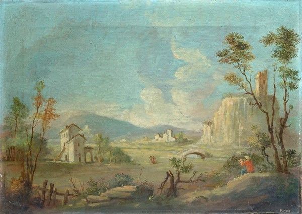 Renato Zini - Paesaggio