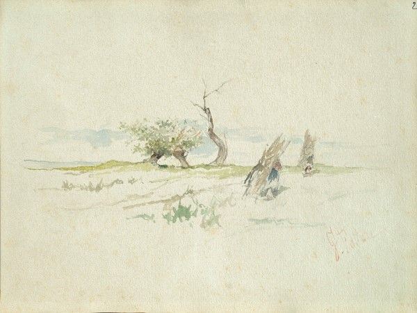 Giovanni Fattori - Portatrici di Fascine