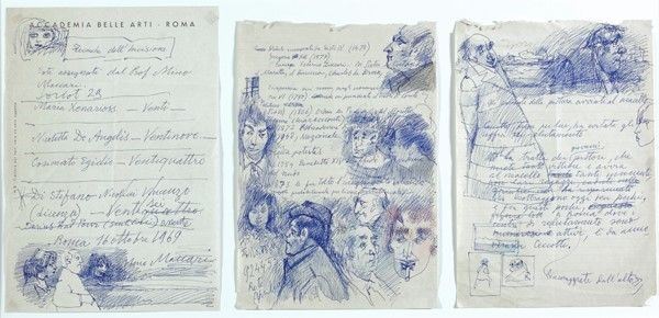 Mino Maccari - Appunti e schizzi