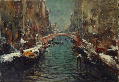 Veduta di Canale Veneziano