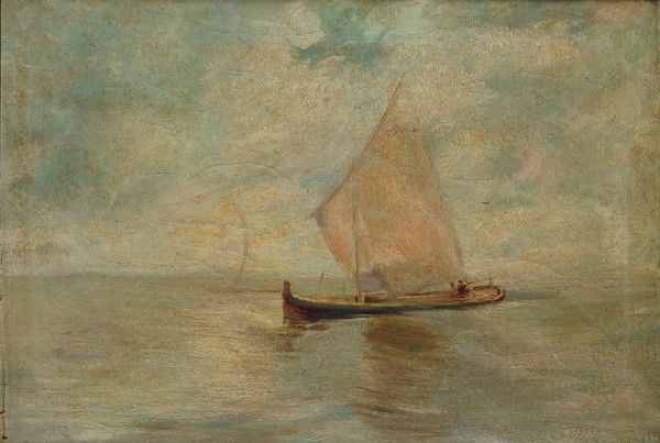 Scuola Veneta, XIX sec. - Marina di Chioggia