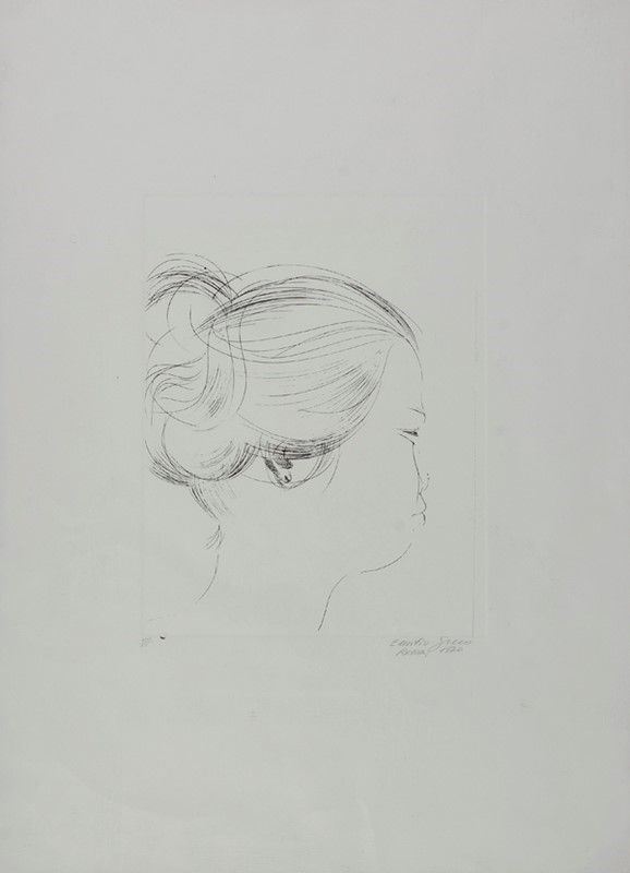 Emilio Greco : Eiko  (1970)  - Litografia - Auction Autori dell'800-900, Moderni e Contemporanei, Grafica ed Edizioni - Galleria Pananti Casa d'Aste