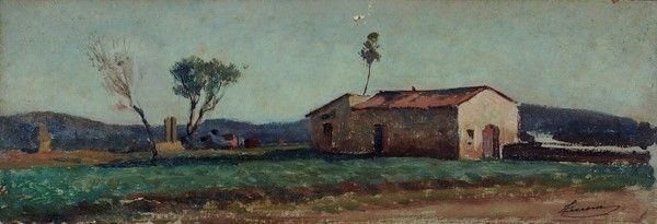 Eugenio Cecconi - Casa colonica in Maremma