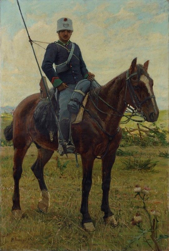 Ruggero Panerai - Ufficiale a cavallo