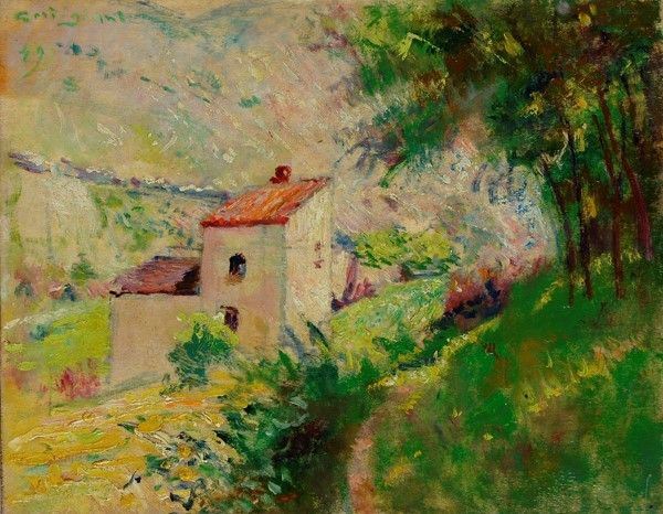 Eduardo Gordigiani - Paesaggio
