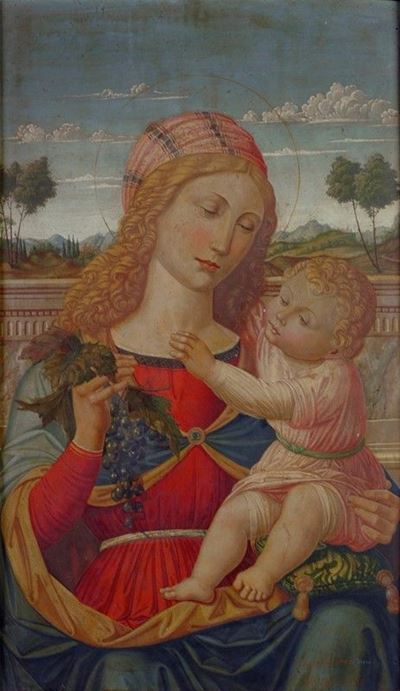 Madonna Col Bambino, 1921