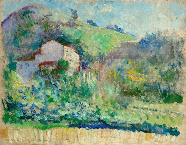 Eduardo Gordigiani - Casolare in montagna