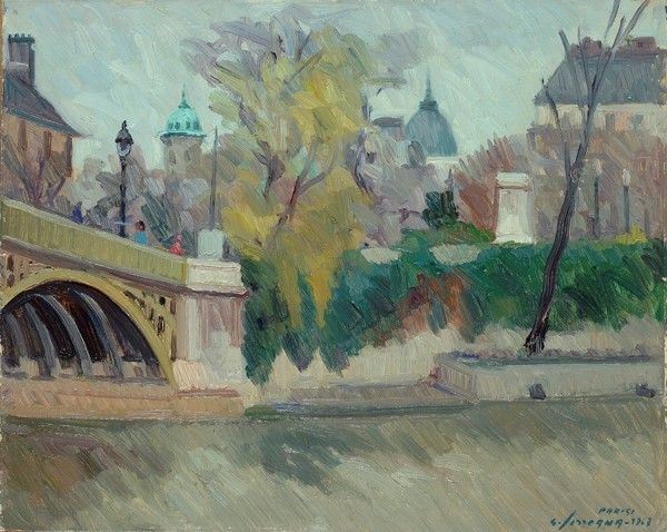 Giovanni Sircana - Parigi - La Senna