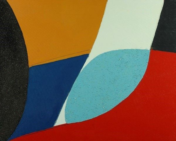 Walter Fusi : Sull'orizzonte  - Tecnica mista su tela - Auction Autori dell'800-900, Moderni e Contemporanei, Grafica ed Edizioni - Galleria Pananti Casa d'Aste