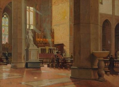 Interno di Santa Croce