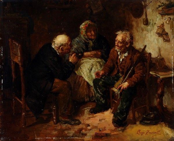 Luigi Zuccoli - La Conversazione