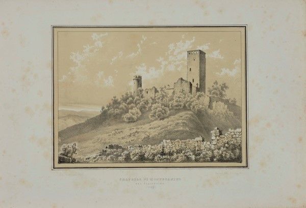Alberto Pasini - Cartella di Sedici Litografie dei Castelli di Parma e Piacenza