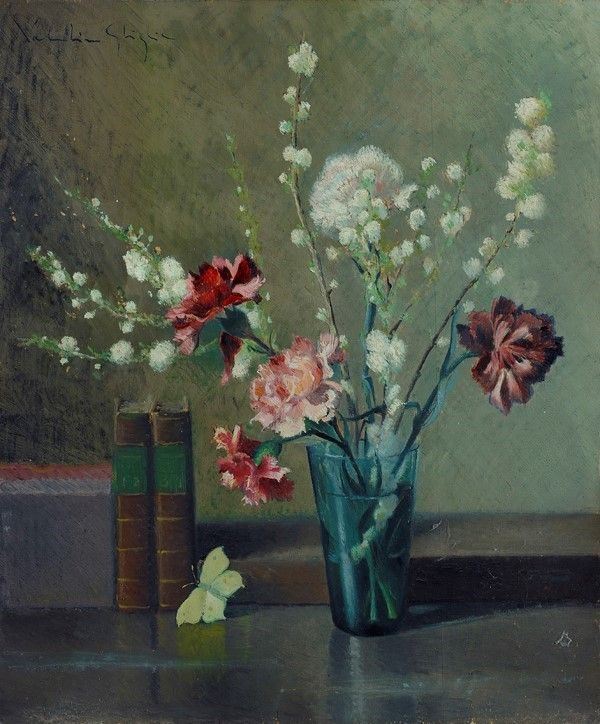 Valentino Ghiglia - Fiori nel vaso