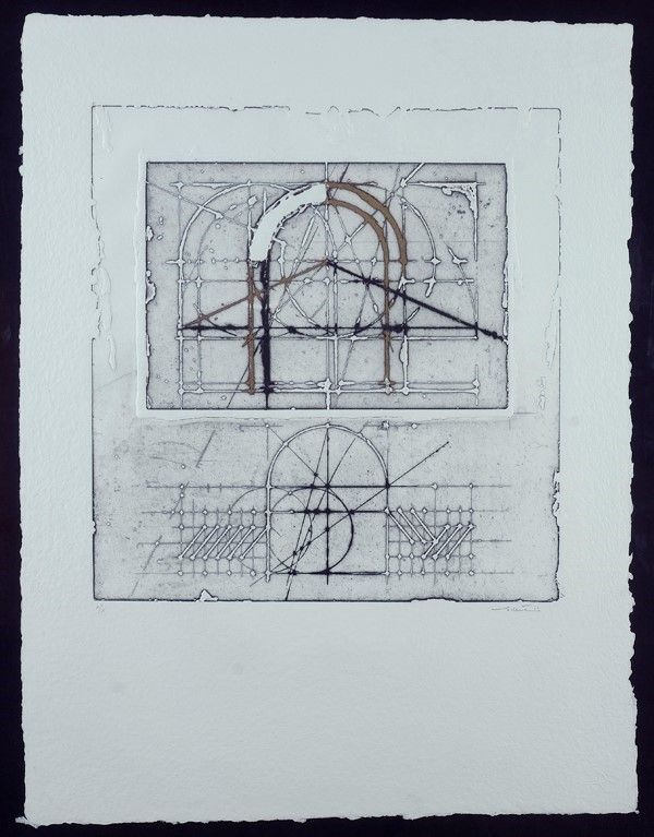 Italo Valenti : Senza titolo  - Calcografia - Asta Autori dell'800-900, Moderni e Contemporanei, Grafica ed Edizioni - Galleria Pananti Casa d'Aste