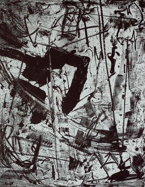 Emilio Vedova : Senza titolo  - Serigrafia - Asta Autori dell'800-900, Moderni e Contemporanei, Grafica ed Edizioni - Galleria Pananti Casa d'Aste