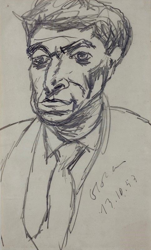 Ottone Rosai - Ritratto