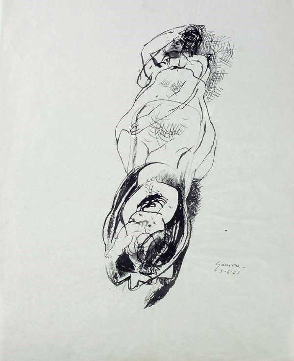 Piero Guccione - Senza Titolo
