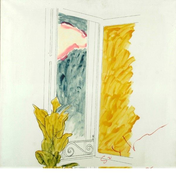 Mario Schifano : Senza titolo  (1974-78)  - Smalto su tela - Asta Autori dell'800-900, Moderni e Contemporanei, Grafica ed Edizioni - Galleria Pananti Casa d'Aste