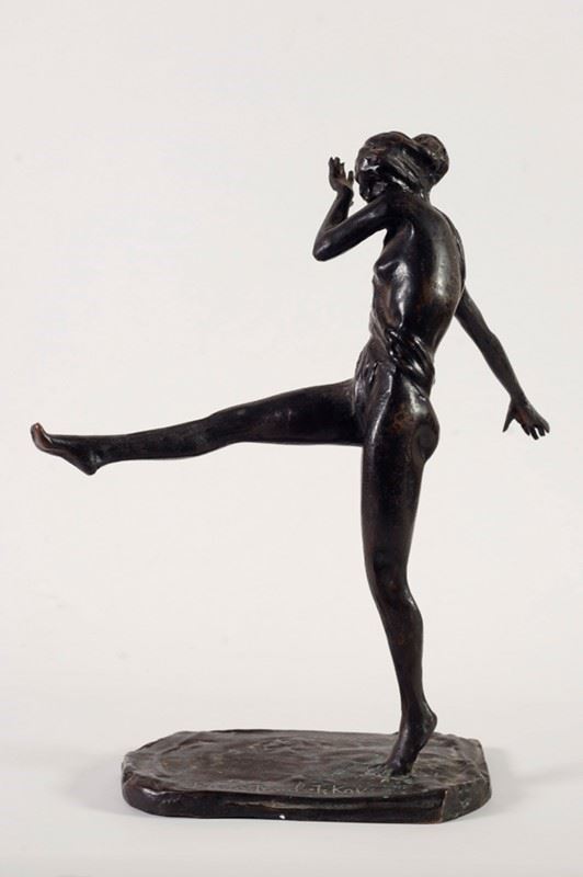 Paolo Troubetzkoy : Ballerina  - Bronzo - Auction Autori dell'800-900, Moderni e Contemporanei, Grafica ed Edizioni - Galleria Pananti Casa d'Aste