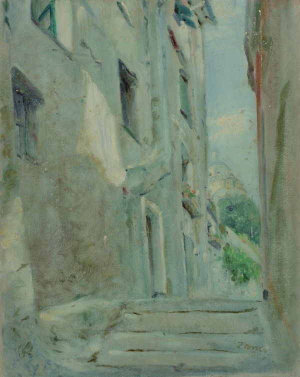 Nereo Zanco - Portovenere verso il Duomo