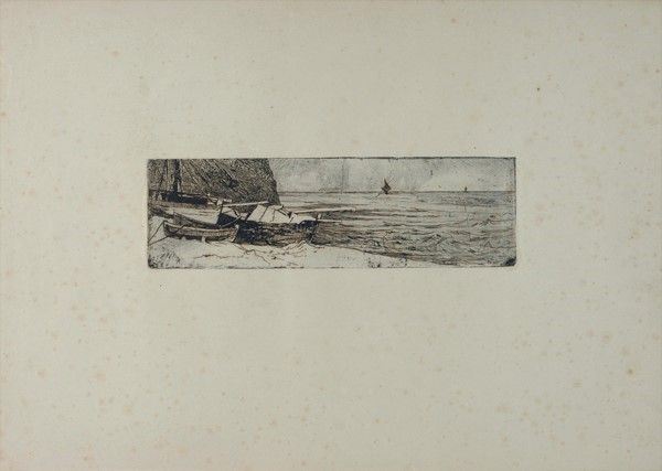 Giovanni Fattori - Marina Livornese