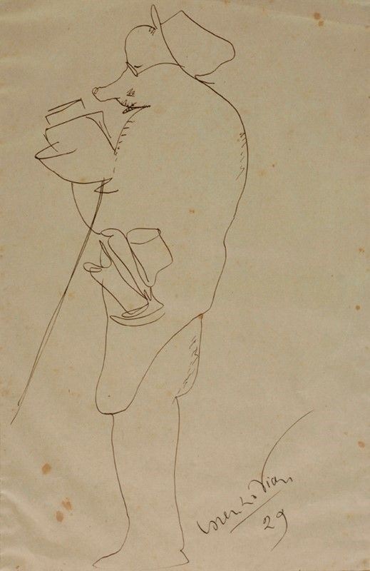 Lorenzo Viani - Caricatura