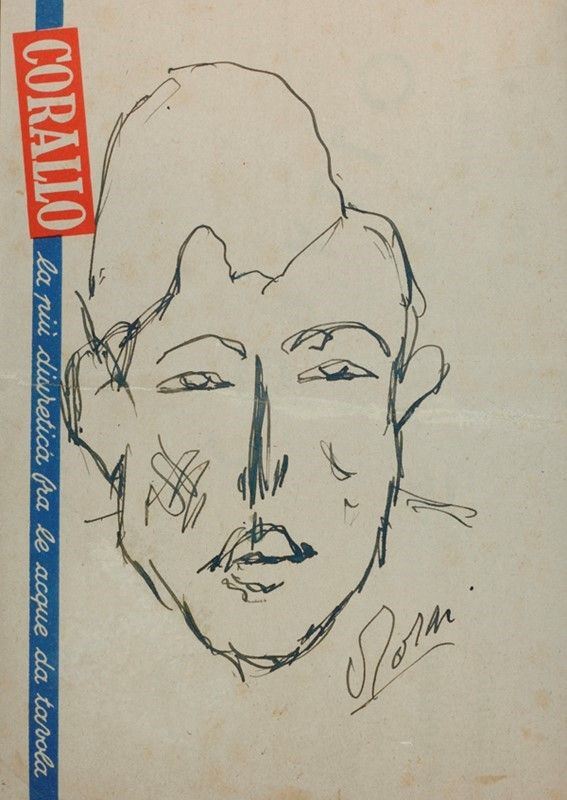 Ottone Rosai - Volto